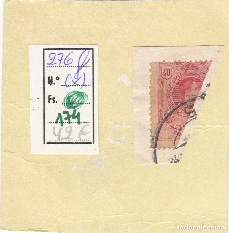 Timbres: CRSE0174 SELLO ESPA&Ntilde;A N&ordm; CAT N&ordm; 276F X FRACCIONADO POR CORREOS