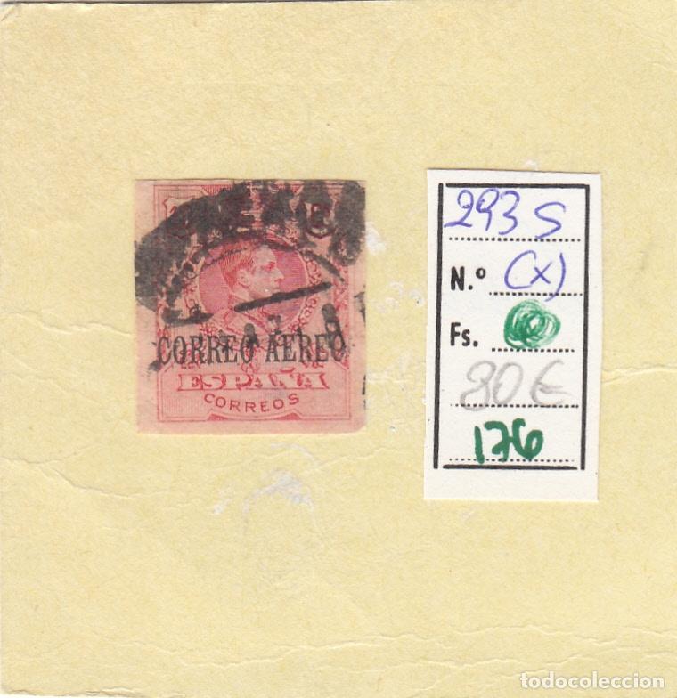 Timbres: CRSE0176 SELLO ESPA&Ntilde;A N&ordm; CAT N&ordm; 293S X SIN DENTAR