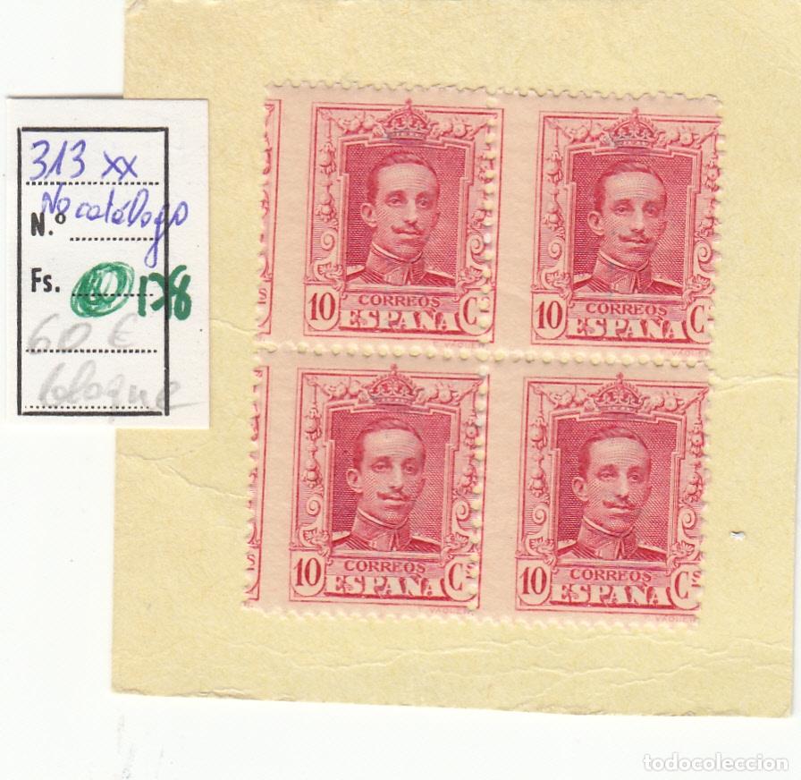 Timbres: CRSE0178 SELLO ESPA&Ntilde;A N&ordm; CAT N&ordm; 313XX CON DENTADO DESPLAZADO