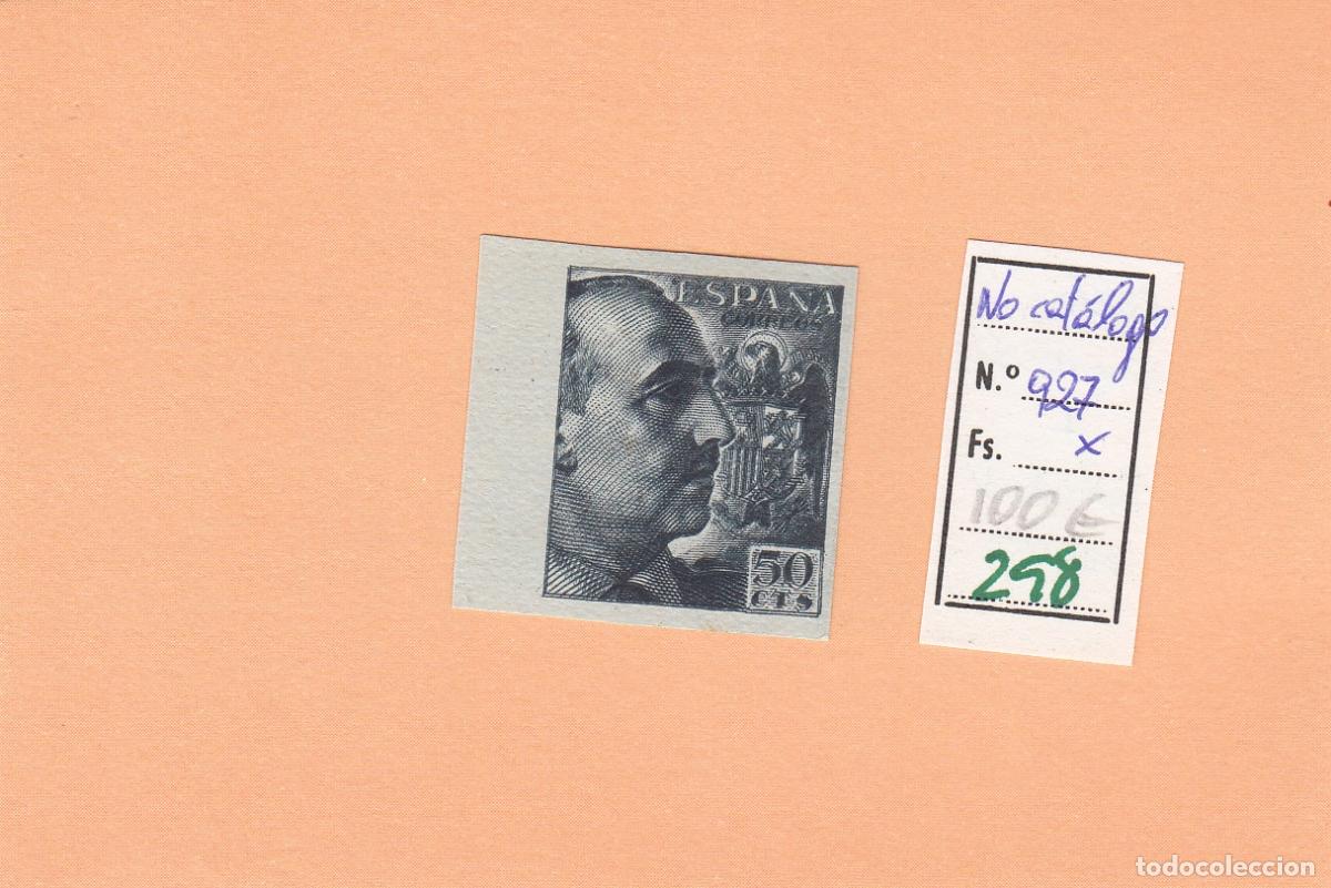 Sellos: CRSE0298 SELLO ESPA&Ntilde;A N&ordm; CAT N&ordm; 927 X DOBLE IMPRESION
