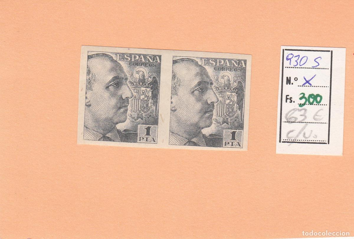 Sellos: CRSE0300 SELLO ESPA&Ntilde;A N&ordm; CAT N&ordm; 930S SIN DENTAR