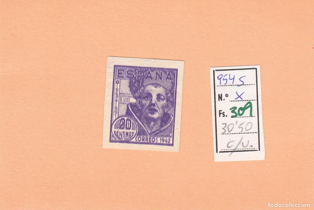 Sellos: CRSE0309 SELLO ESPA&Ntilde;A N&ordm; CAT N&ordm; 954S X SIN DENTAR