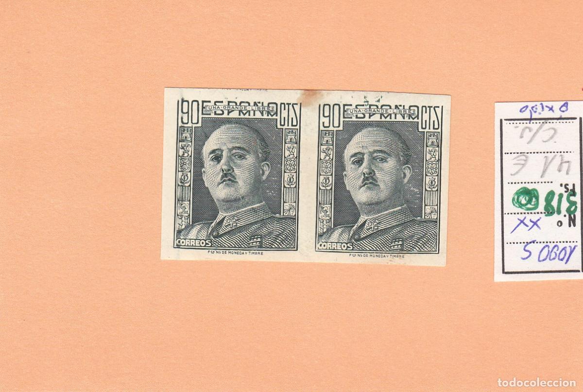 Sellos: CRSE0318 SELLO ESPA&Ntilde;A N&ordm; CAT N&ordm; 1000S XX SIN DENTAR