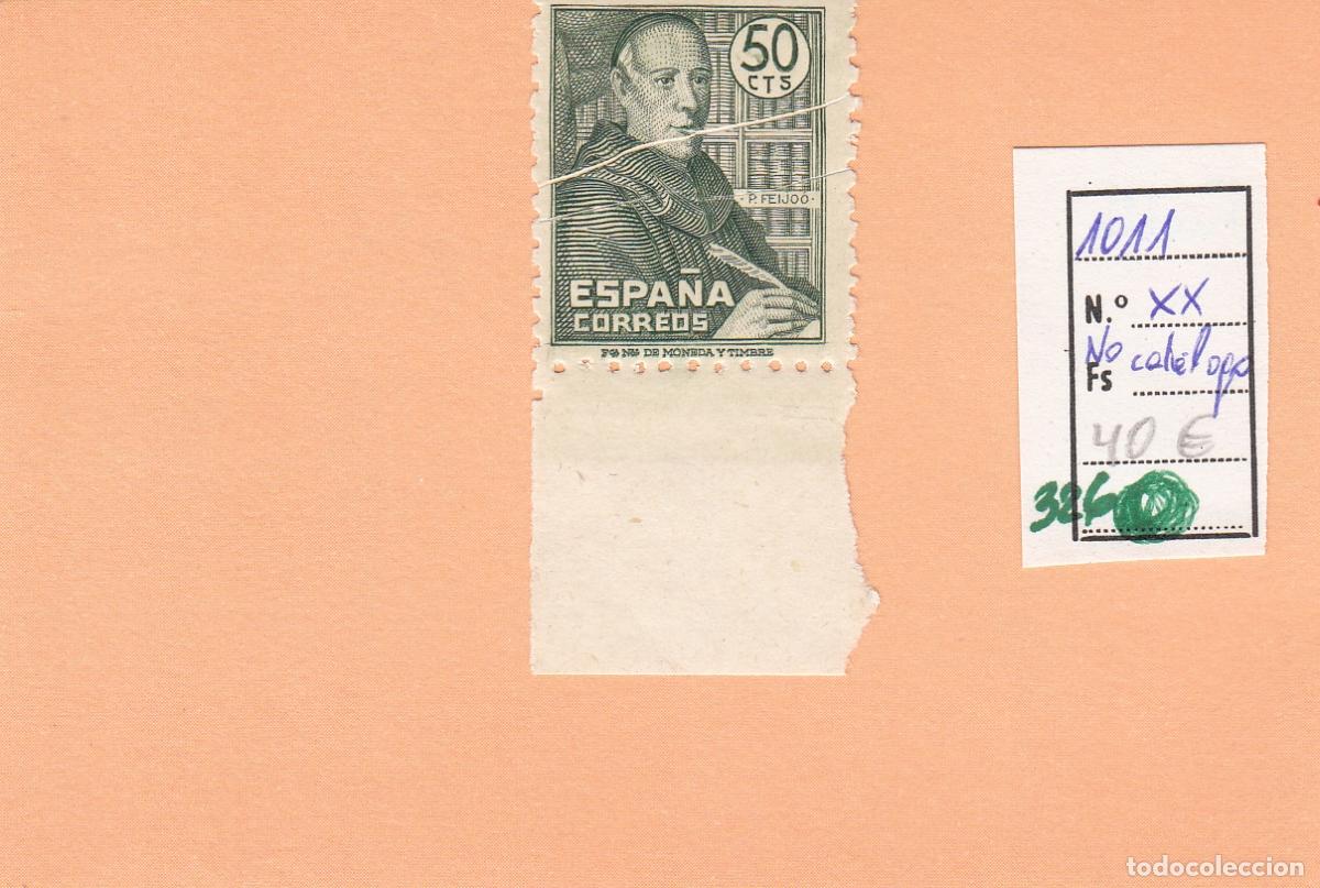 Briefmarken: CRSE0326 SELLO ESPA&Ntilde;A N&ordm; CAT N&ordm; 1011 XX FUELLE