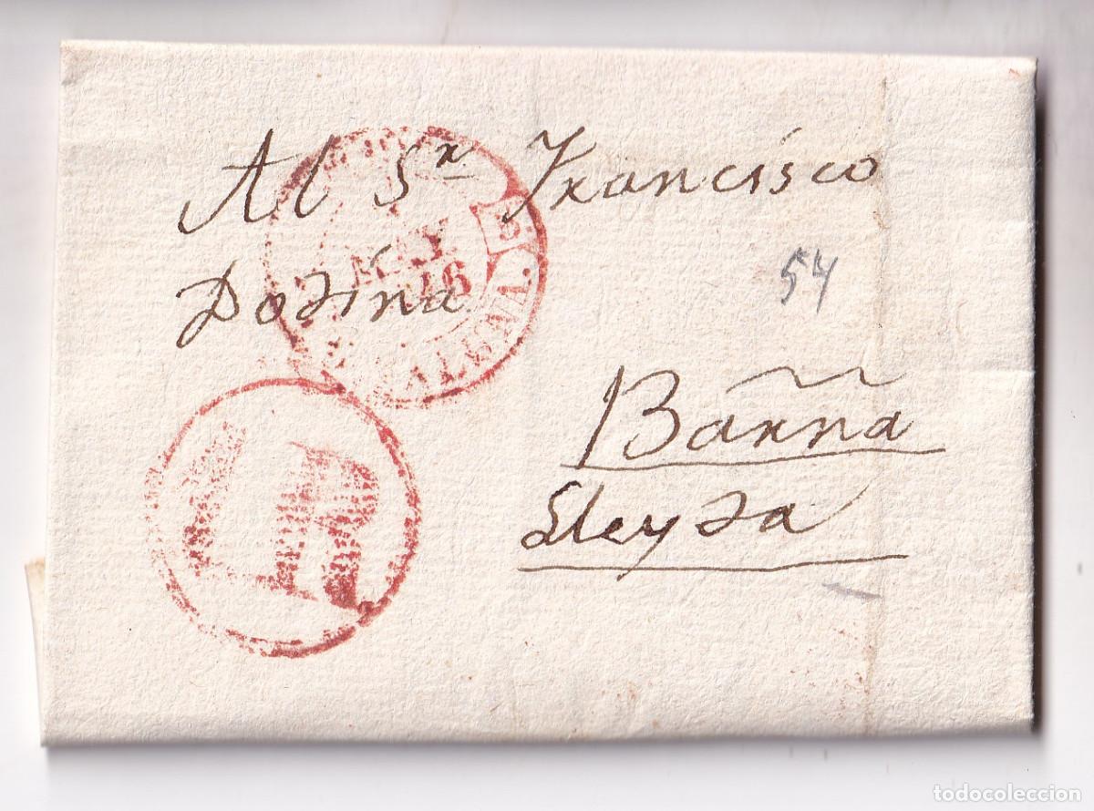 Sellos: PREFILATELIA. CARTA ENTERA. EN CATAL&Aacute;N. VIC. VICH. A LLEIDA. 1846
