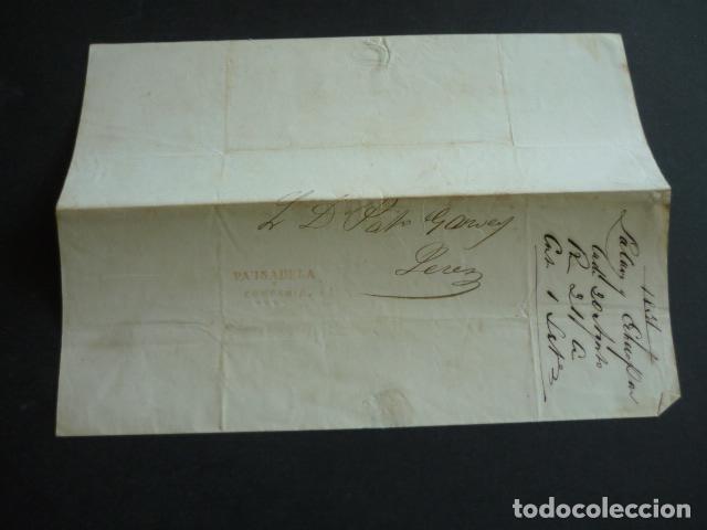 Sellos: PREFILATELIA 1855 COSARIOS PAUSADELA Y COMPA&Ntilde;IA CADIZ A JEREZ