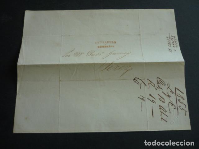 Sellos: PREFILATELIA 1855 COSARIOS GADITANOS PAUSADELA Y COMPA&Ntilde;IA CADIZ A JEREZ