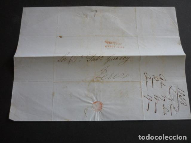 Sellos: PREFILATELIA 1855 COSARIOS GADITANOS PAUSADELA Y COMPA&Ntilde;IA CADIZ A JEREZ