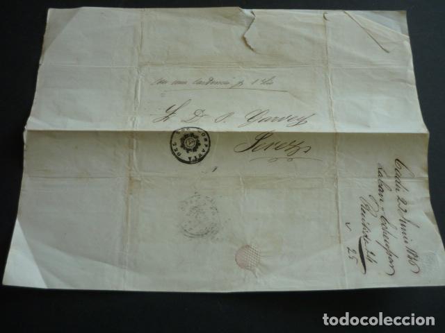 Sellos: PREFILATELIA 1846 COSARIOS GADITANOS COMPA&Ntilde;IA DEL SOL CADIZ A JEREZ