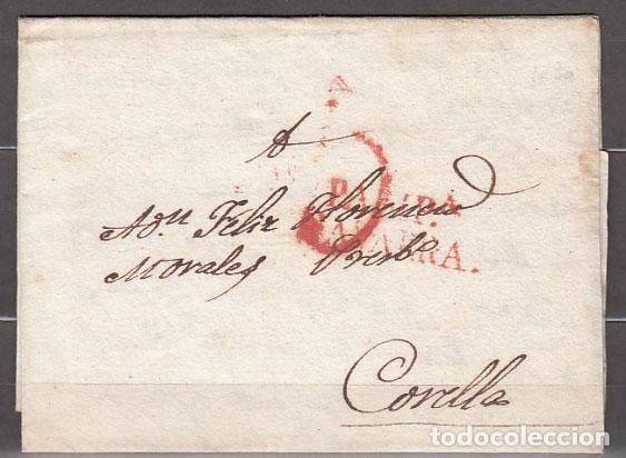 Stamps: Carta DP.6 - Pamplona a Corella (22-junio-1930) porte 5 PE.31