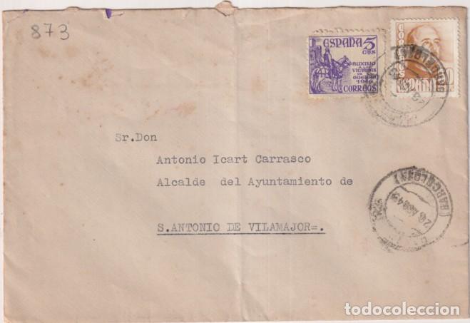 Timbres: Tarjeta entero Postal a Barcelona (Director del Servei Meteorologic de Catalunya 17 Nov. 1936