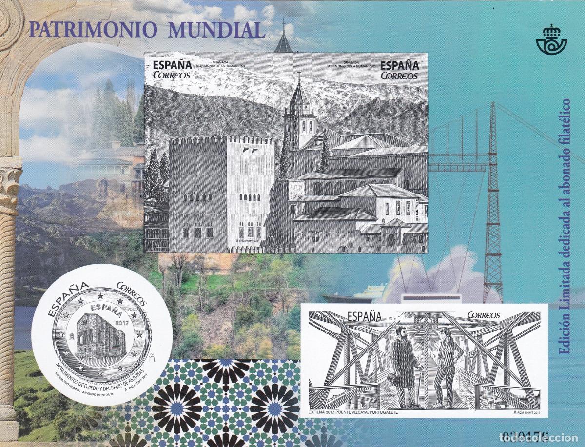 Sellos: CRS1431 ESPA&Ntilde;A EDICION LIMITADA ABONADO FILATELICO 2017. Portugalete