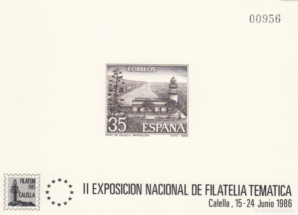 Sellos: CRS1464 ESPA&Ntilde;A PRUEBA DE LUJO N&ordm; 9. A&ntilde;o 1986. Certificado &rdquo;Filatelia Carmen Rodr&iacute;guez&rdquo;