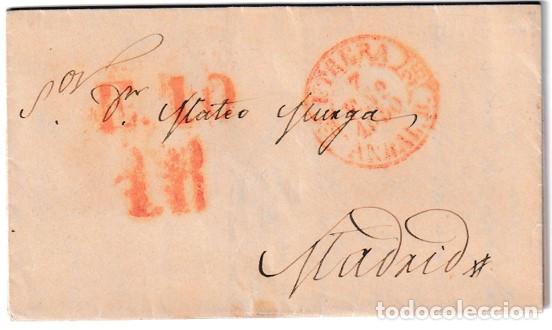 Sellos: 1850. Carta de Utrera a Madrid