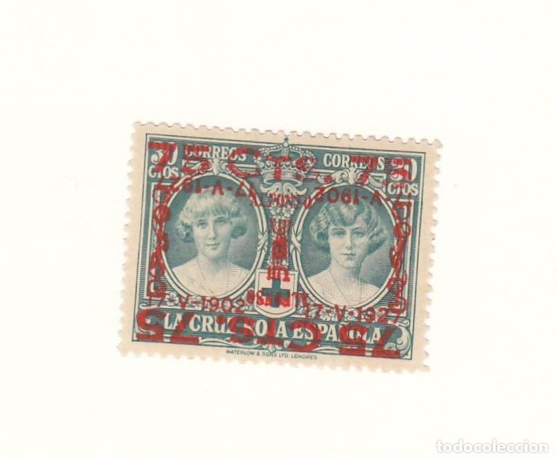Sellos: JSB022 SELLO ESPA&Ntilde;A CAT 382 HHI X VARIANTE DOBLE SOBRECARGO UNO DE ELLOS INVERTIDO
