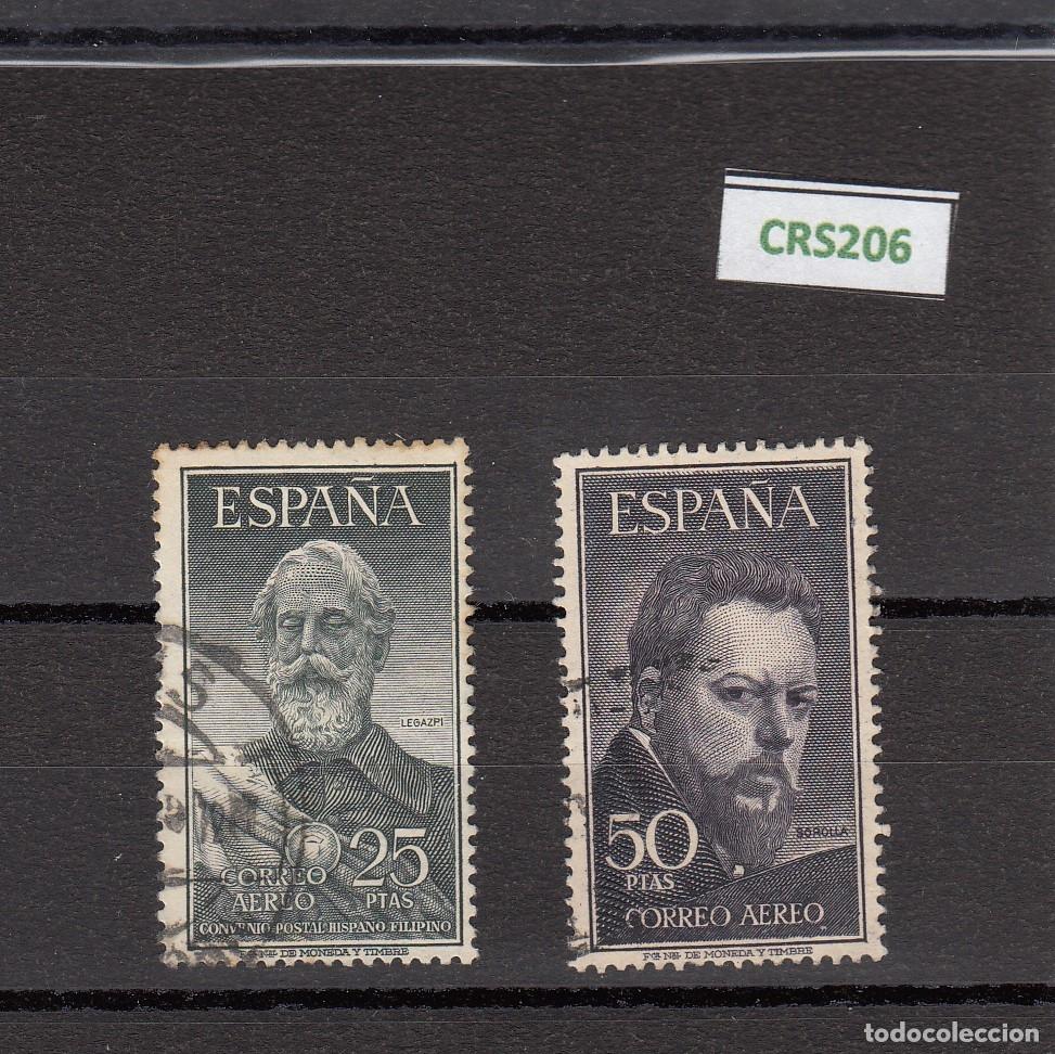 Sellos: CRS0206 SELLOS ESPA&Ntilde;A N&ordm; CAT 1124-25 USADOS 35