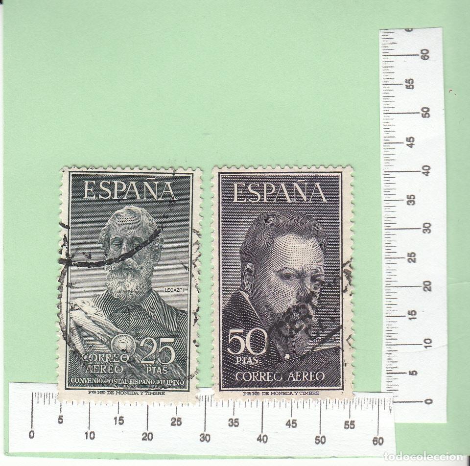Sellos: CRS269 SELLOS N&ordm; CAT 1124-5 USADOS 35