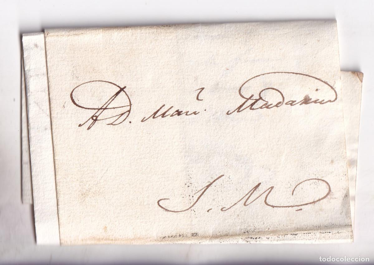 Sellos: PREFILATELIA. CARTA ENTERA FUERA DE VALIJA. VIGO. GALICIA. 1818. SU MANO