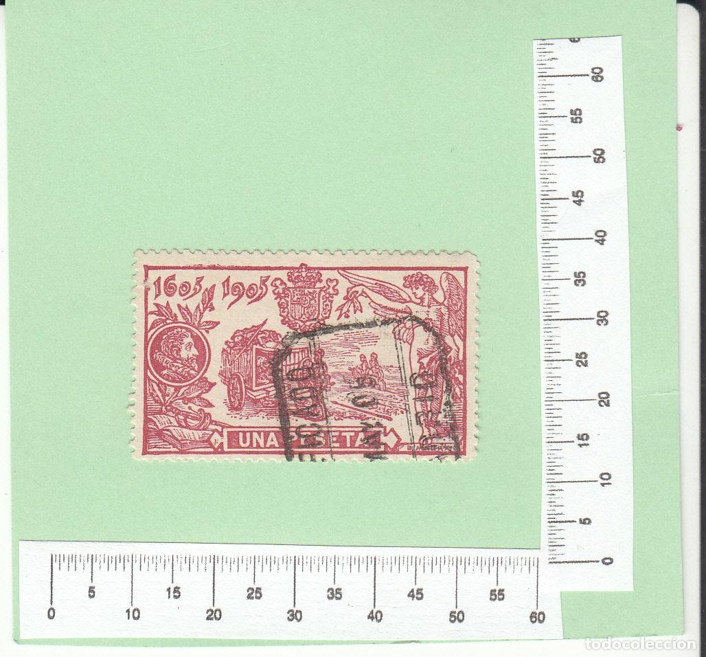 Timbres: CRS0006 SELLO N&ordm; CAT 264 MATASELLADO. PUNTO DE AGUJA SUPERIOR IZQ
