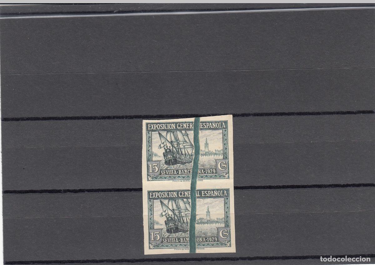 Timbres: CRS0033 SELLOS N&ordm; CAT 438 PRa PAREJA SIN GOMA. PROCEDE DE PLANCHA INUTILIZADO ACIDO CORROSIVO