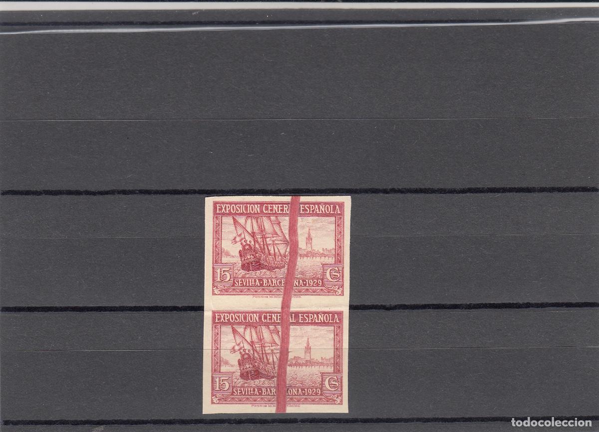 Timbres: CRS0034 SELLOS N&ordm; CAT 438 PRc PAREJA SIN GOMA. PROCEDE DE PLANCHA INUTILIZADO ACIDO CORROSIVO