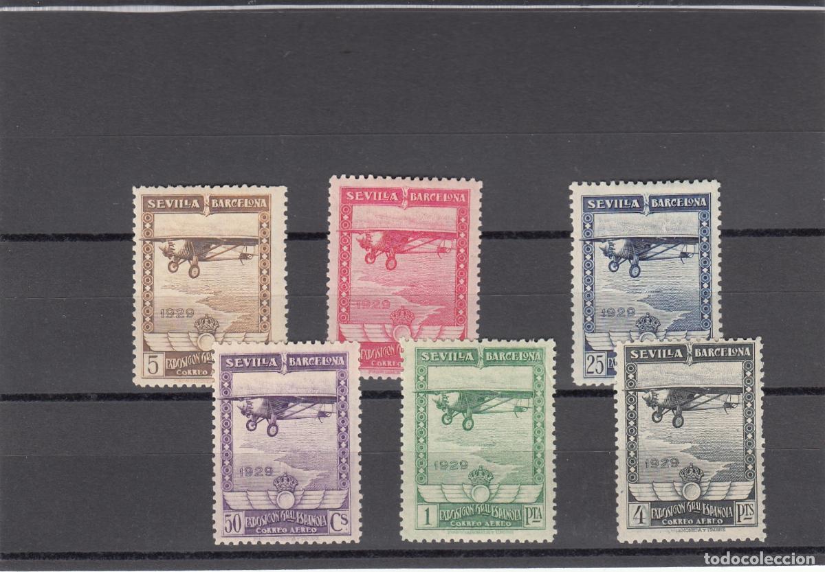 Timbres: CRS0038 SELLOS N&ordm; CAT 448-53 X CENTRAJE NORMAL