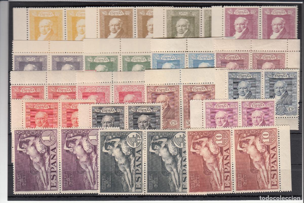 Timbres: CRS0042 SELLOS N&ordm; CAT 499-516 PAREJAS XX. DOS SERIES EN PAREJA BORDE DE PLIEGO