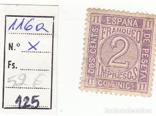 Sellos: CRS0125 SELLO CAT 116A X VIOLETA EN VEZ DE GRIS