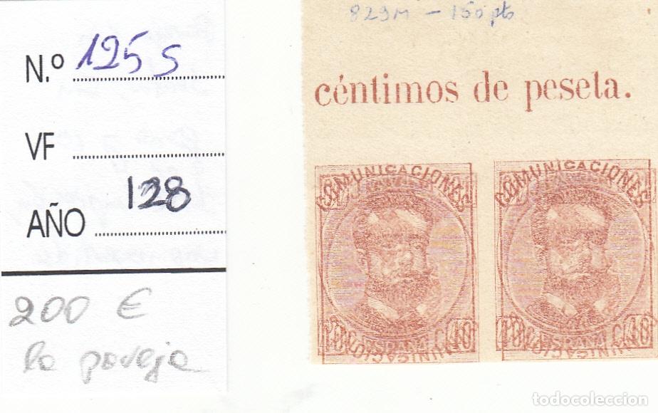 Sellos: CRS0128 PAREJA SELLO CAT 125S SIN DENTAR SIN GOMA Y DOBLE IMPRESION