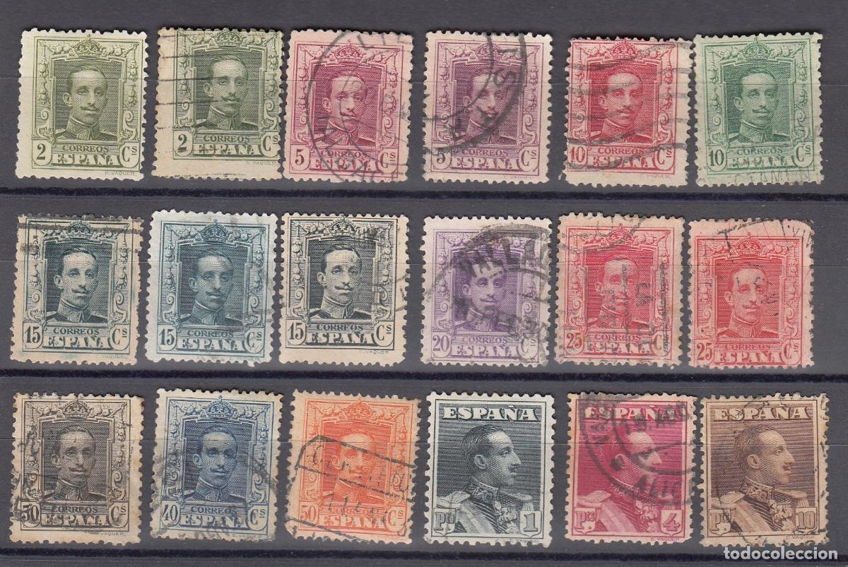 Sellos: CRS0134 SELLOS N&ordm; CAT 310-23 + 31A 315A 315B 317A USADOS