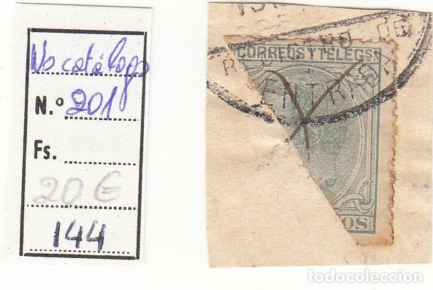 Sellos: CRS0144 SELLO NO CATALOGADO 201 FRACCIONADO POR CORREOS