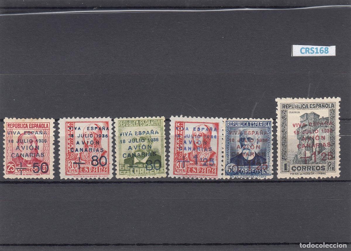 Sellos: CRS0168BIS SELLOS ESPA&Ntilde;A (CANARIAS) N.&ordm; CAT 14-9 X.