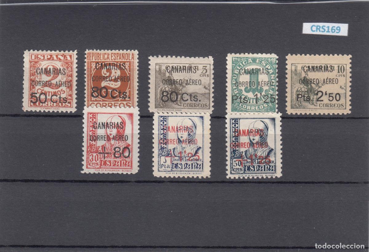 Sellos: CRS0169BIS SELLOS ESPA&Ntilde;A (CANARIAS) N.&ordm; CAT 23-30 X.