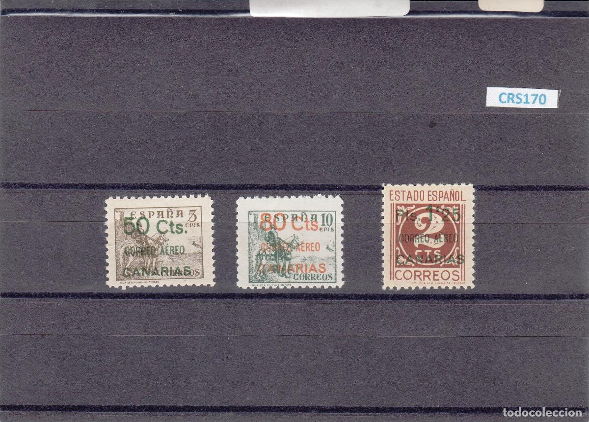 Sellos: CRS0170BIS SELLOS ESPA&Ntilde;A (CANARIAS) N.&ordm; CAT 34-6 XX
