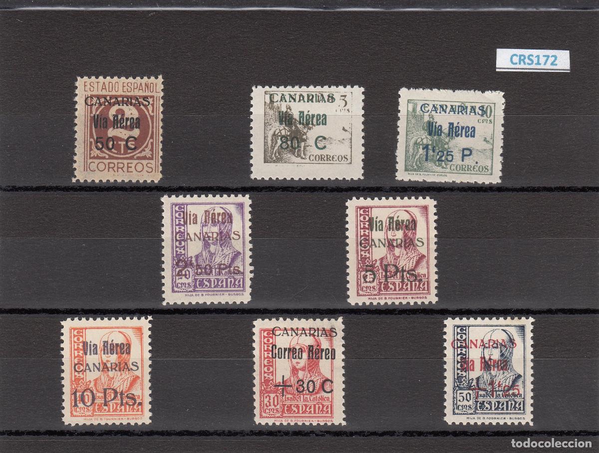 Sellos: CRS0172BIS SELLOS ESPA&Ntilde;A (CANARIAS) N.&ordm; CAT 44-51 XX.