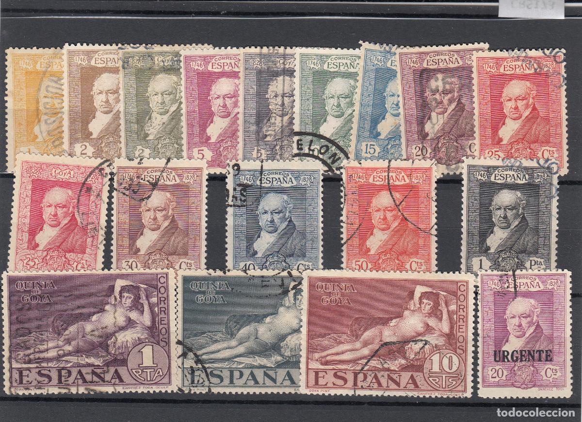 Sellos: CRS0173 SELLOS ESPA&Ntilde;A N&ordm; CAT 499-515 USADOS