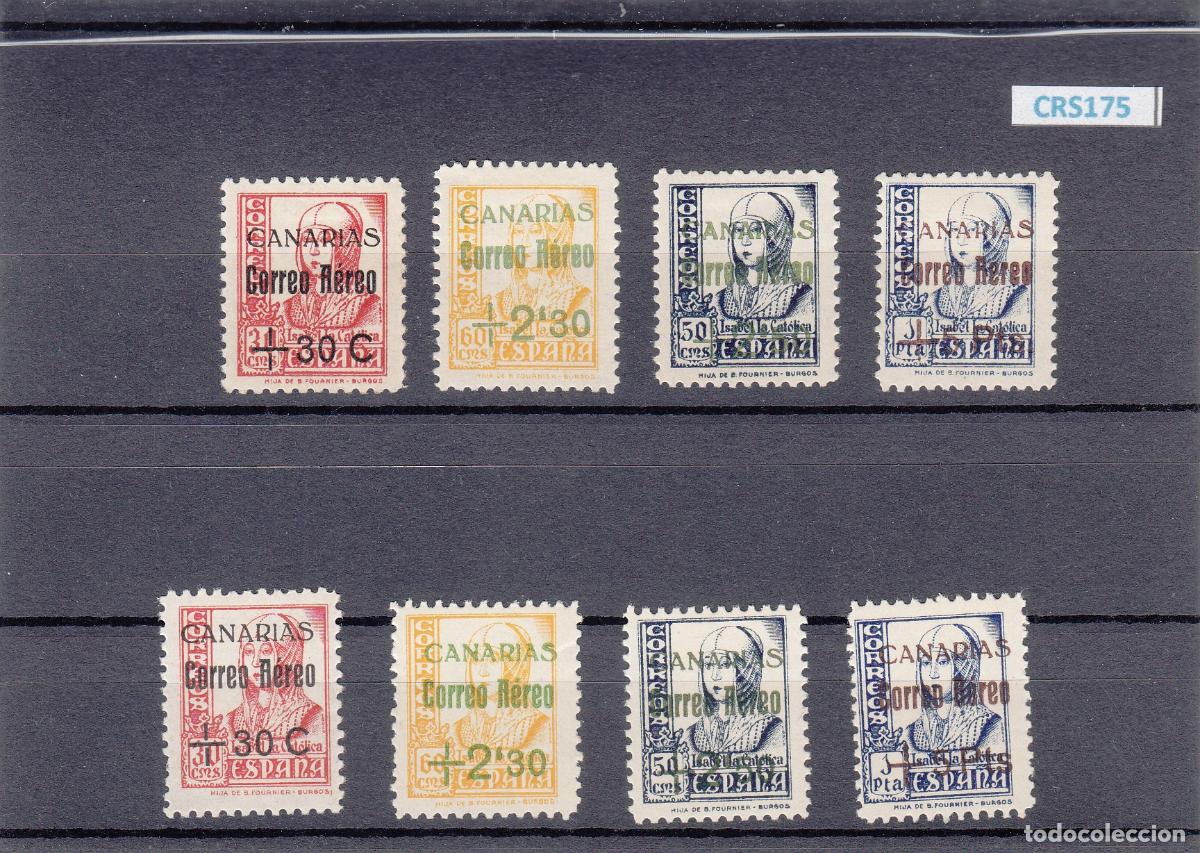 Sellos: CRS0175BIS SELLOS ESPA&Ntilde;A (CANARIAS) N.&ordm; CAT 40-3 X.