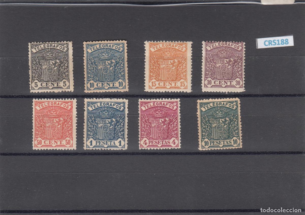 Sellos: CRS0188BIS SELLOS ESPA&Ntilde;A (TEL&Eacute;GRAFOS) N.&ordm; CAT 31-8 X
