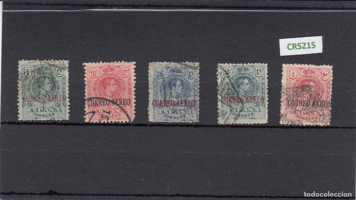 Briefmarken: CRS0215 SELLOS ESPA&Ntilde;A N&ordm; CAT 292-6 USADOS 18