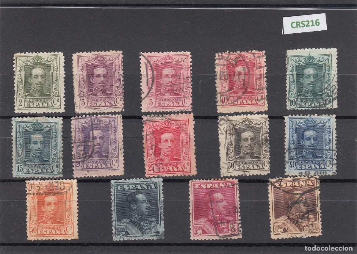 Briefmarken: CRS0216 SELLOS ESPA&Ntilde;A N&ordm; CAT 310-23 USADOS 10