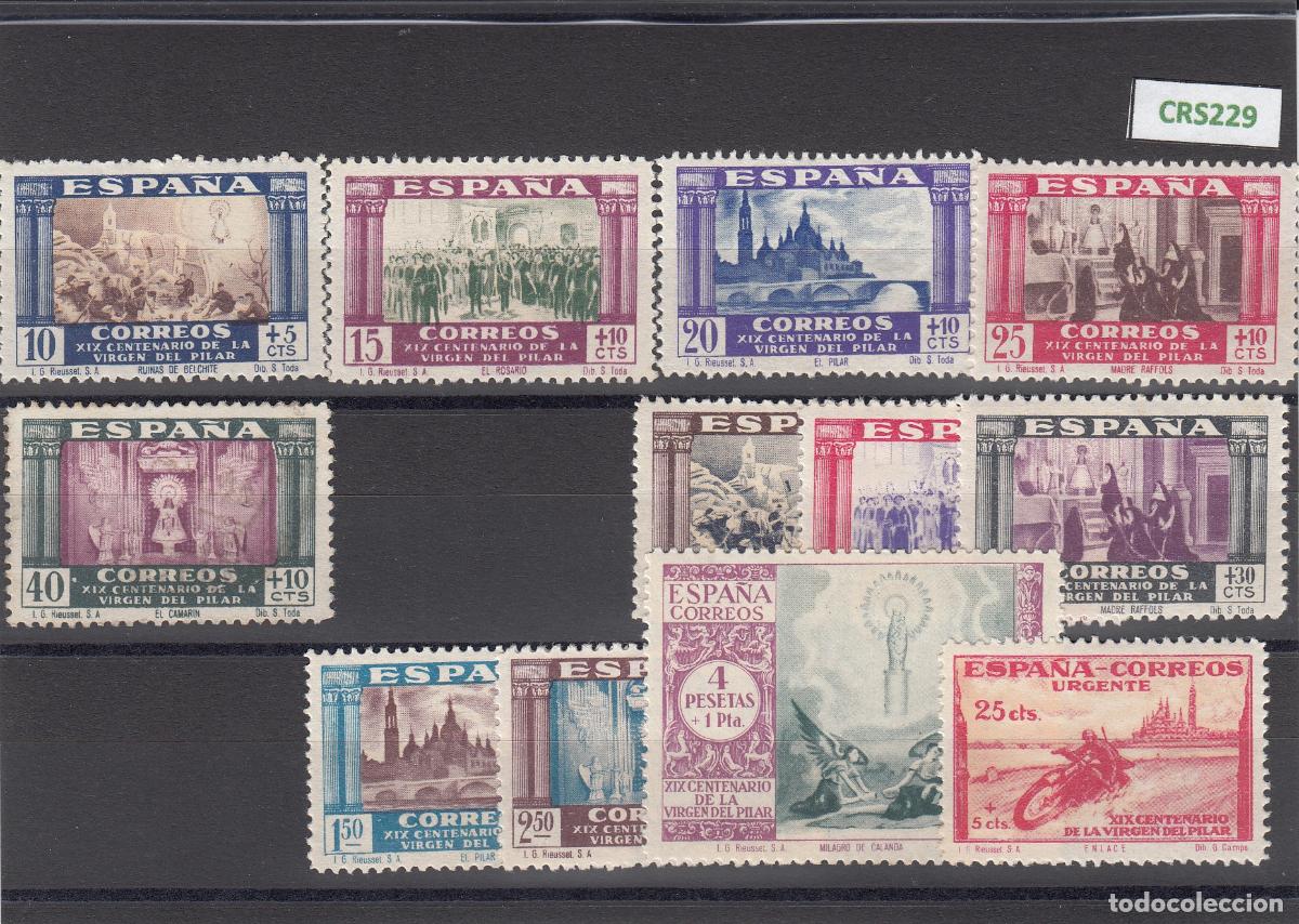 Stamps: CRS0229 SELLOS ESPA&Ntilde;A N&ordm; CAT 889-903 X EXCEPTO 894 Y 902 QUE NO ESTAN
