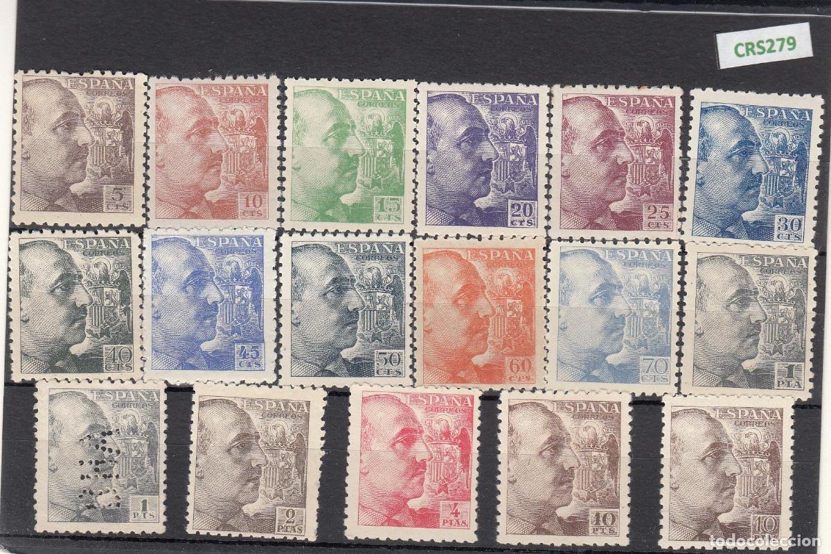 Sellos: CRS0279 SELLOS N&ordm; CAT 919-35 X EL 931 CON PERFORADO BHA