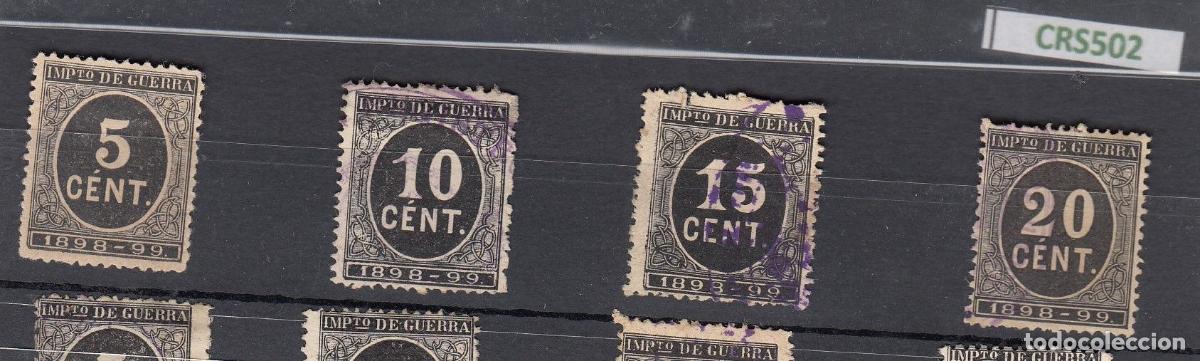 Sellos: CRS0502 SELLOS ESPA&Ntilde;A N&ordm; CAT 236-9 USADOS