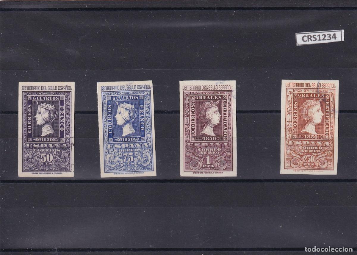 Stamps: CRS1234 SELLOS ESPA&Ntilde;A N&ordm; CAT. 1075/6 Y 1079/80 USADOS SERIE CORTA