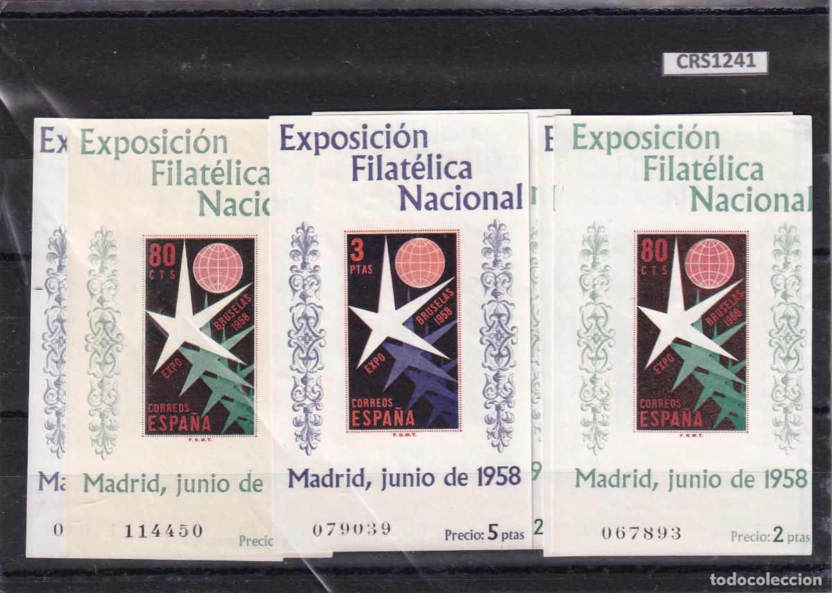 Sellos: CRS1241 SELLOS ESPA&Ntilde;A N&ordm; CAT. 1222/23 3 JUEGOS NUEVOS SIN GOMA