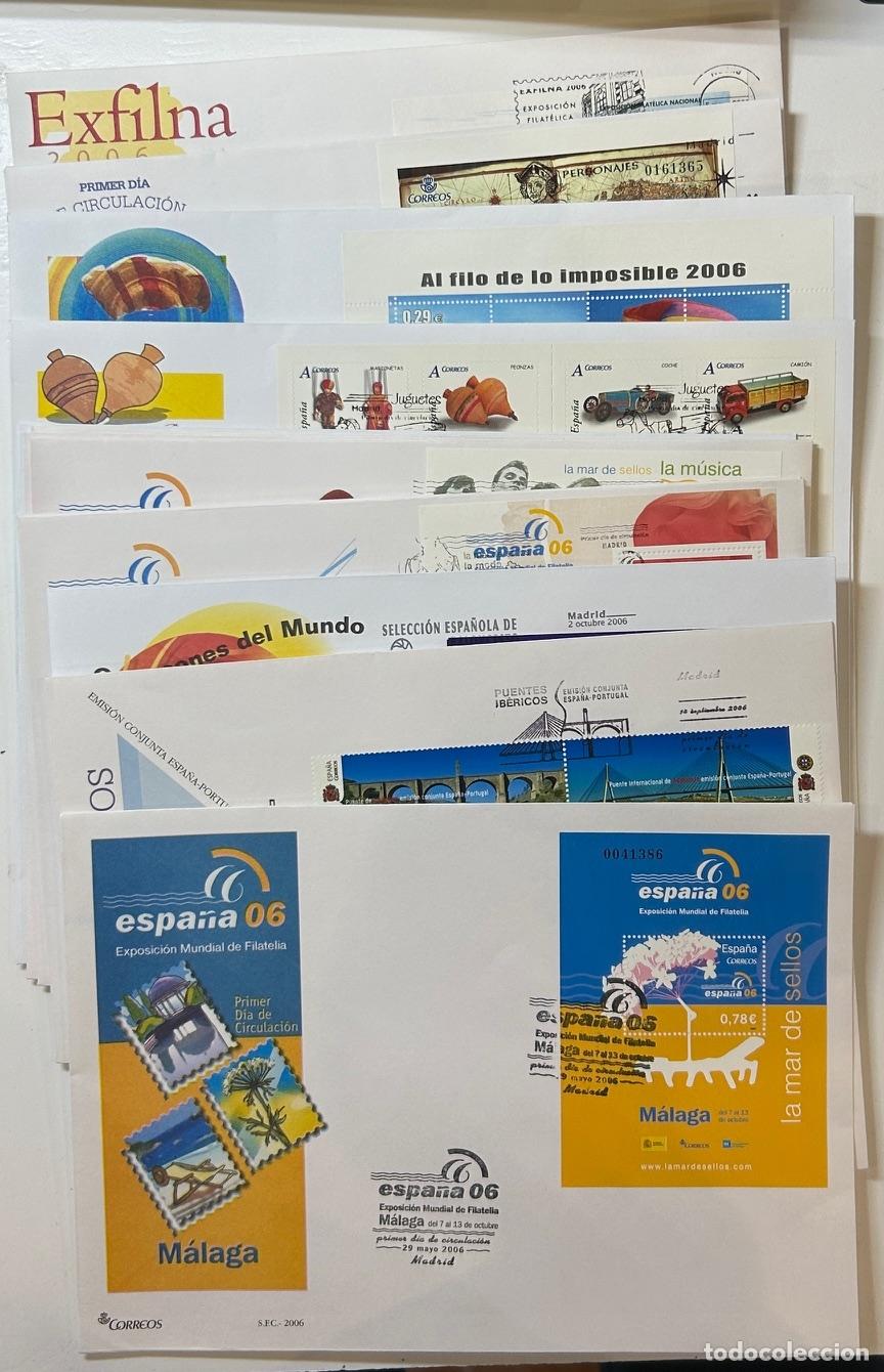 Briefmarken: CRS1260 SOBRES PRIMER DIA ESPA&Ntilde;A COMPLETO 2006