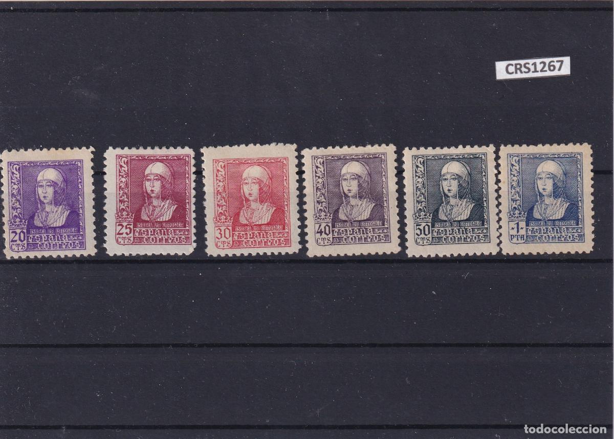 Sellos: CRS1267 SELLOS ESPA&Ntilde;A N&ordm; CATALOGO 855/60 CON CHARNELA