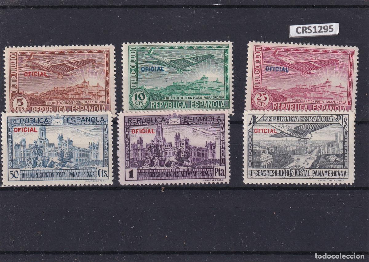 Sellos: CRS1295 SELLOS ESPA&Ntilde;A N&ordm; CATALOGO 630/35 SIN CHARNELA