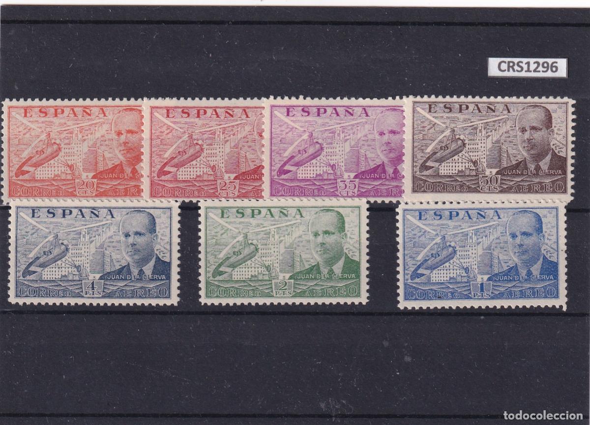 Sellos: CRS1296 SELLOS ESPA&Ntilde;A N&ordm; CATALOGO 880/86 SIN CHARNELA