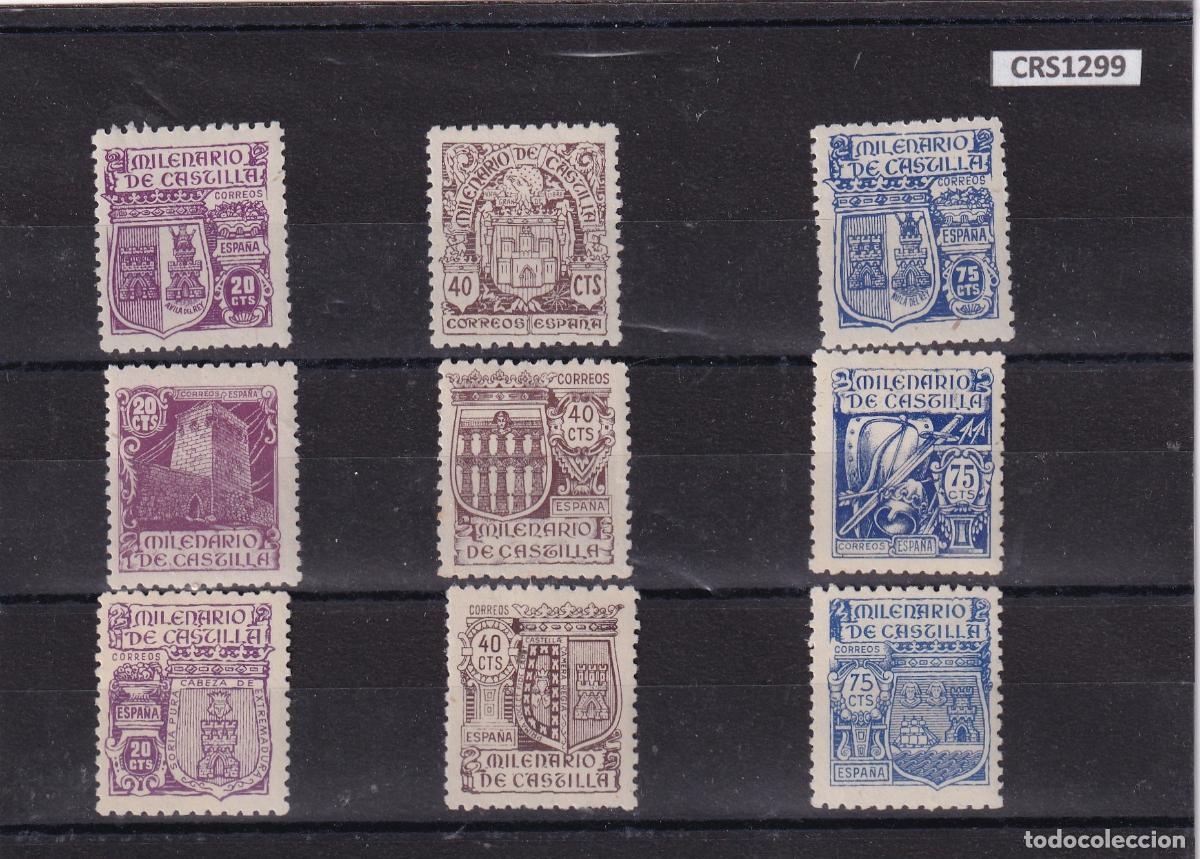 Sellos: CRS1299 SELLOS ESPA&Ntilde;A N&ordm; CATALOGO 974/82 SIN CHARNELA